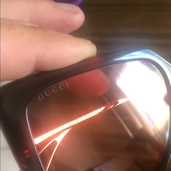 GUCCI Square Designer Luxury Sunglasses - Picture 8 of 8